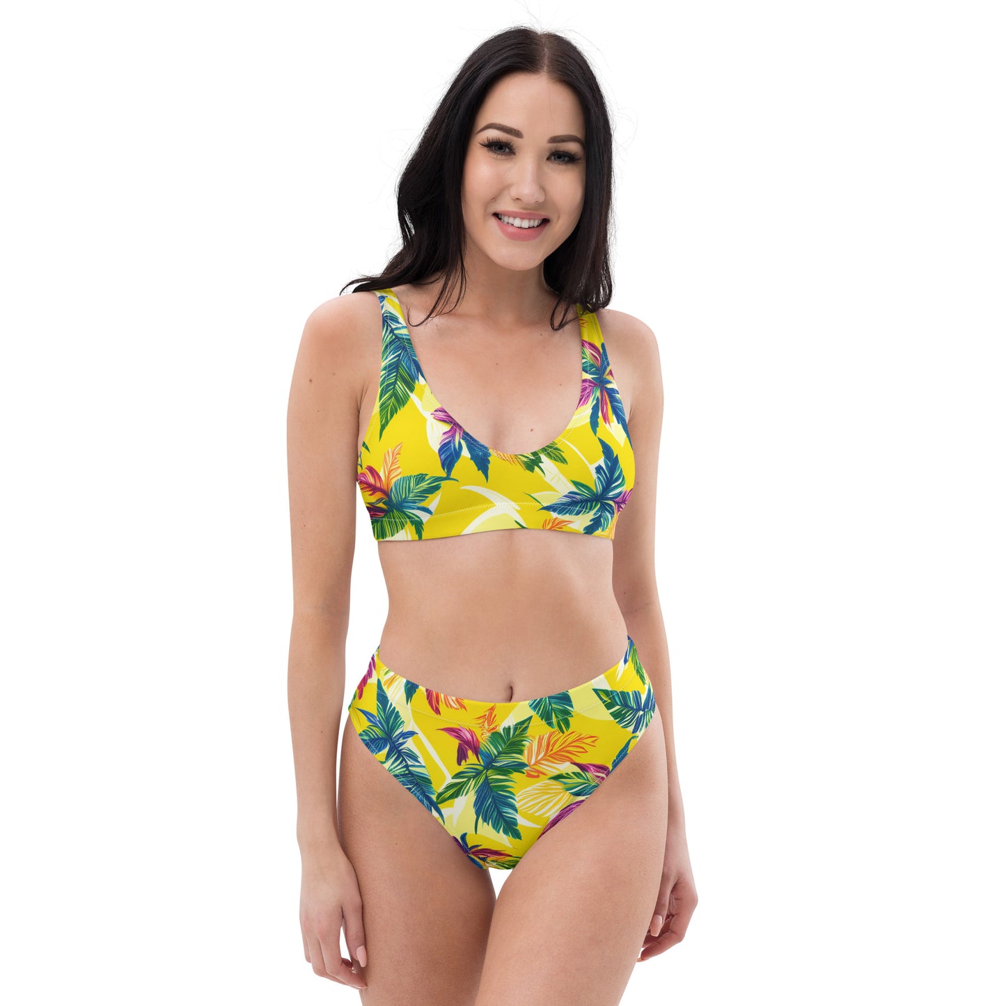 Eco-friendly High-waisted Bikini