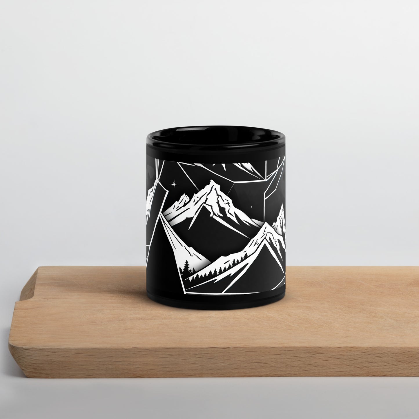 Black Glossy Mug
