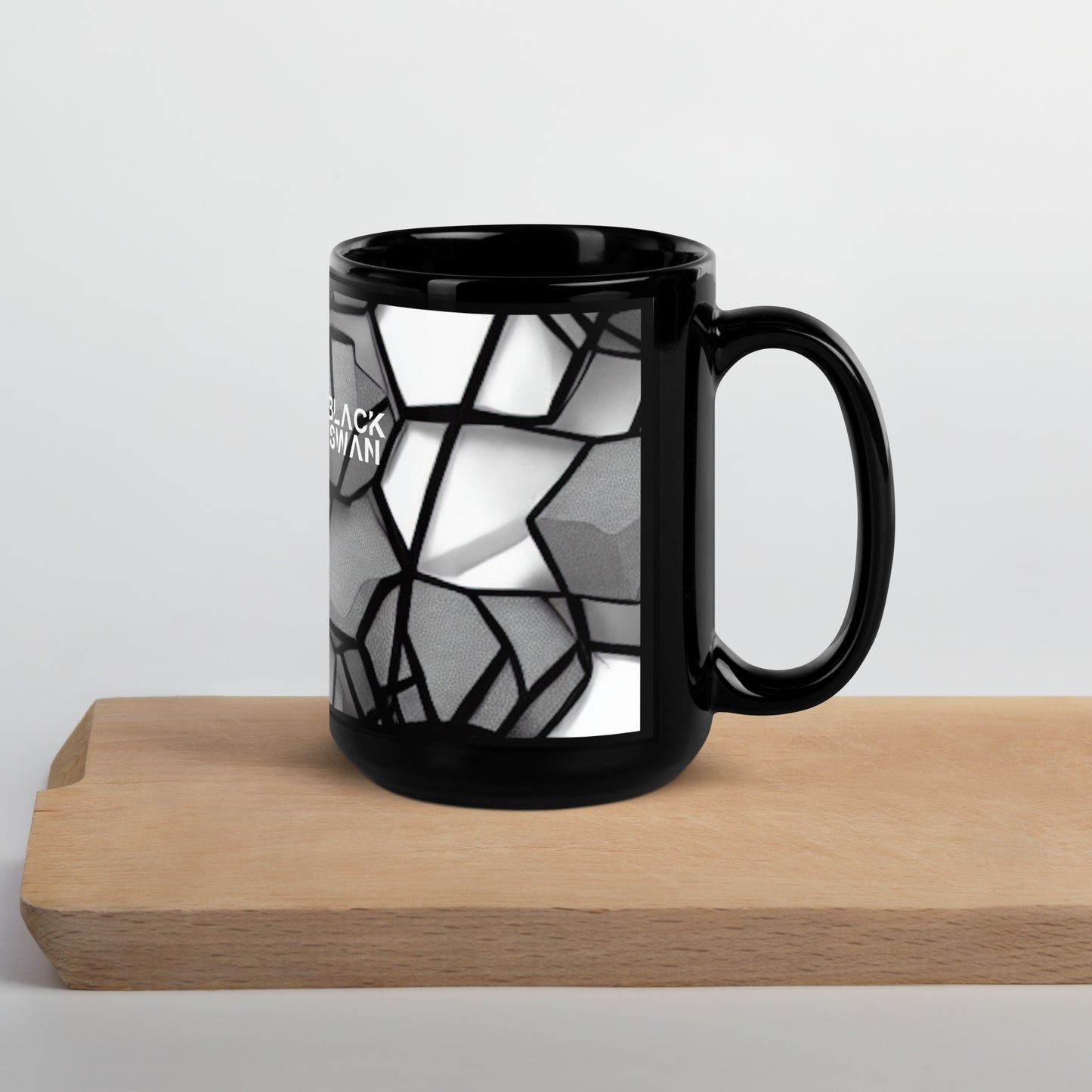 Black Glossy Mug