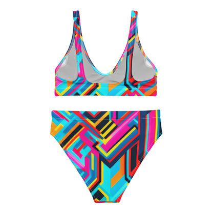 Eco-friendly High-waisted Bikini