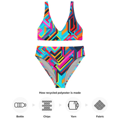 Eco-friendly High-waisted Bikini