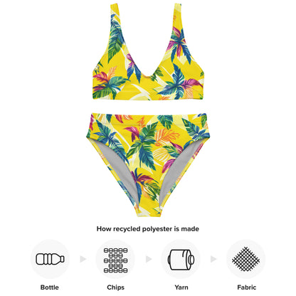 Eco-friendly High-waisted Bikini