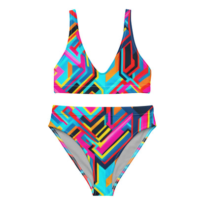 Eco-friendly High-waisted Bikini