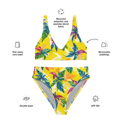 Eco-friendly High-waisted Bikini