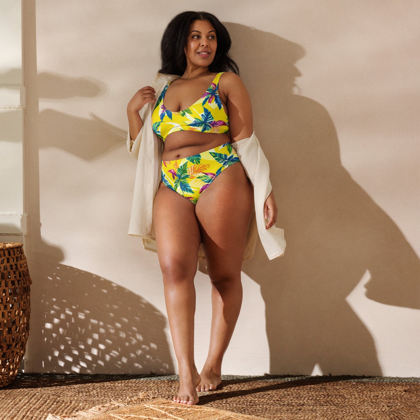 Eco-friendly High-waisted Bikini