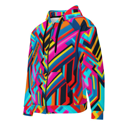 Eco-friendly Unisex Zip Hoodie