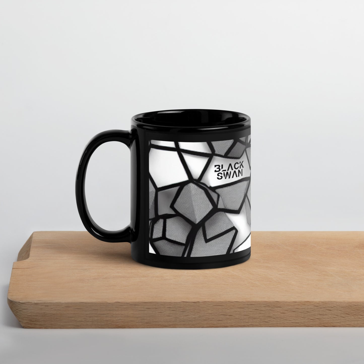Black Glossy Mug