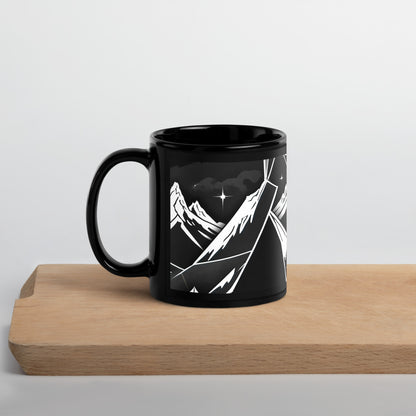 Black Glossy Mug