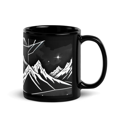 Black Glossy Mug