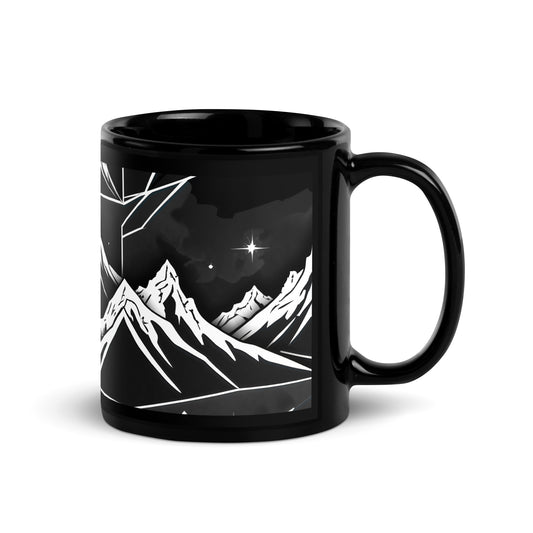 Black Glossy Mug