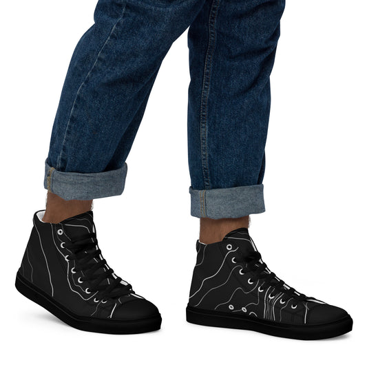 Men’s High Top Canvas Shoes