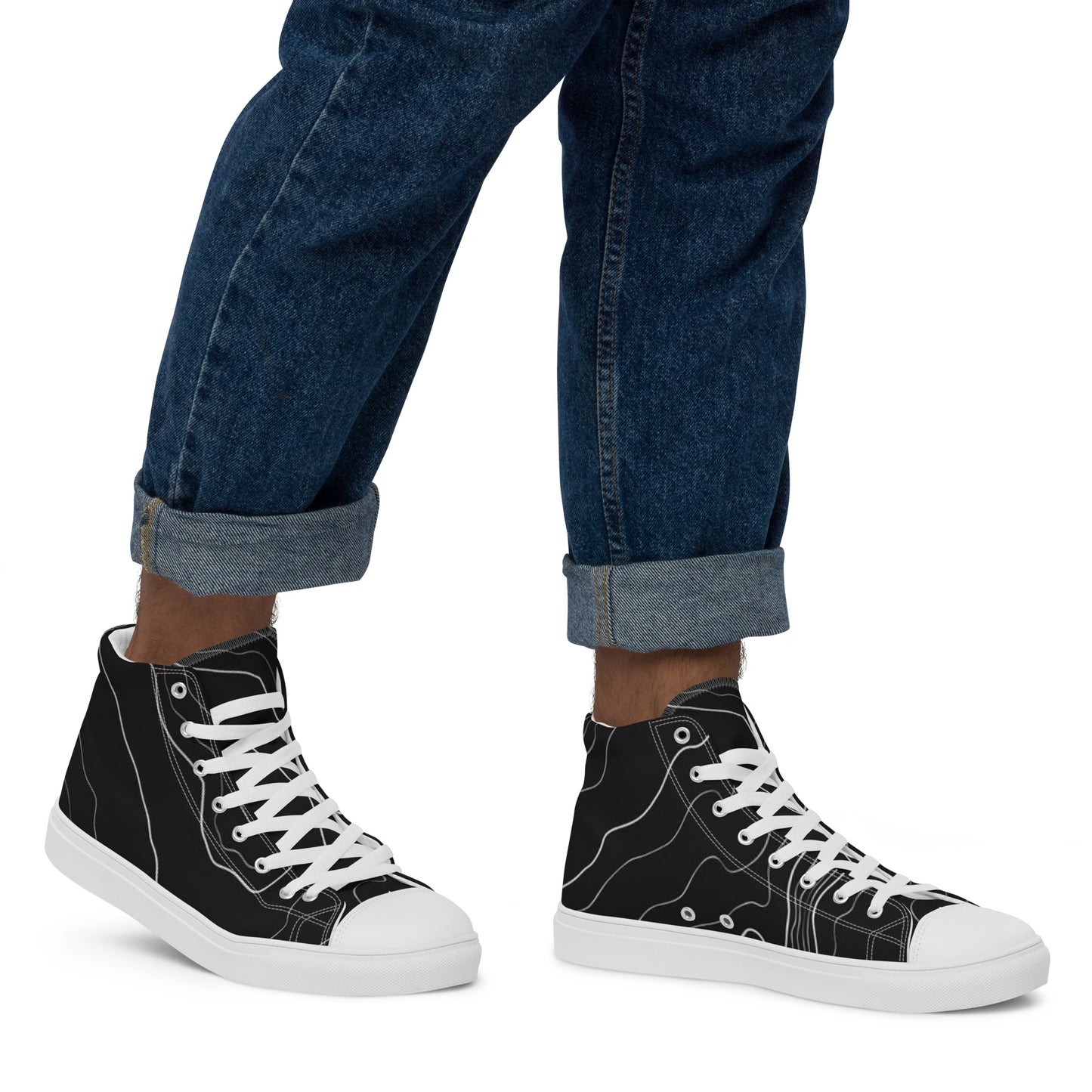 Men’s High Top Canvas Shoes