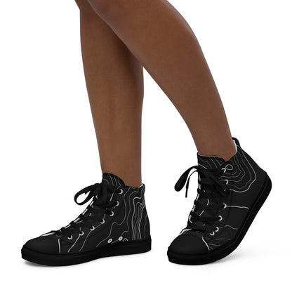 Women’s High Top Canvas Shoes