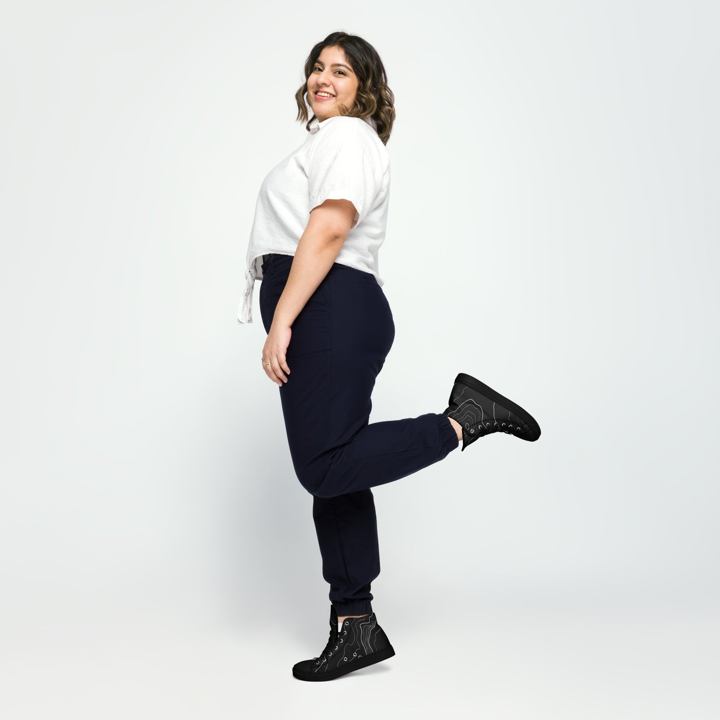 Women’s High Top Canvas Shoes