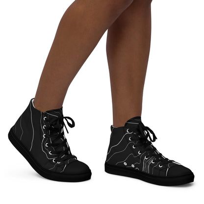 Women’s High Top Canvas Shoes